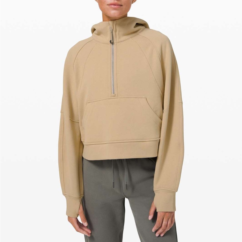 Lululemon Scuba Oversized Half Zip Hoodie - Trench
